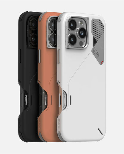 AULUMU A16 Slim Shockproof Hülle für iPhone 16 Pro Series | Echte Kühlung | MagSafe