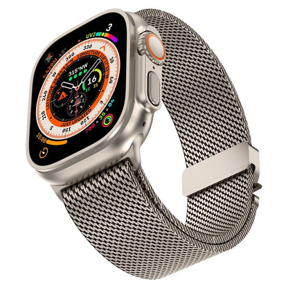 Bracelet milanais pour Apple Watch 49 mm, 46 mm, 45 mm et 44 mm