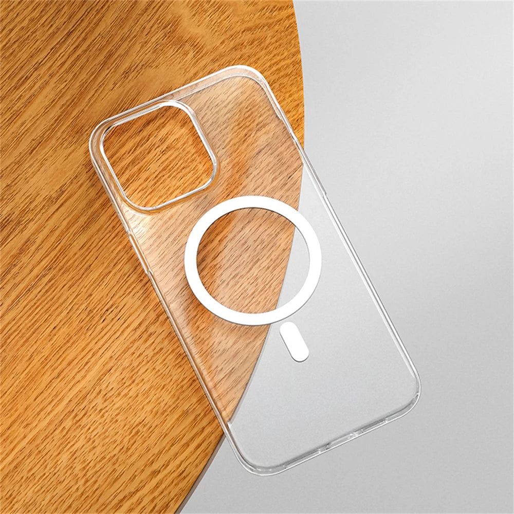 Coque MagSafe transparente pour iPhone